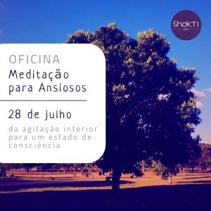 Oficina Shakti Yoga Brasilia Meditação Para Ansiosos